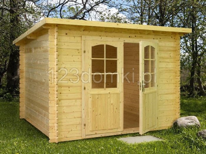 Domek drewniany letniskowy - domek z drewna