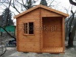 Domek drewniany letniskowy - domek z drewna