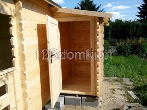 Domek drewniany na działkę - narzędziownia