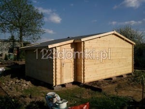 Domek drewniany letniskowy