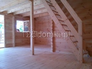 Domek drewniany letniskowy