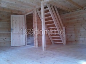 Domek drewniany letniskowy