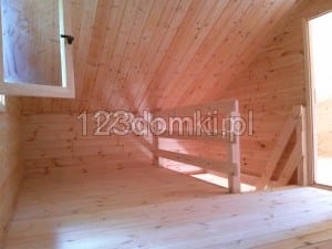 Domek drewniany letniskowy