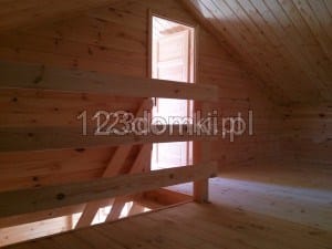 Domek drewniany letniskowy