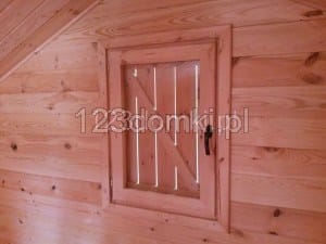 Domek drewniany letniskowy